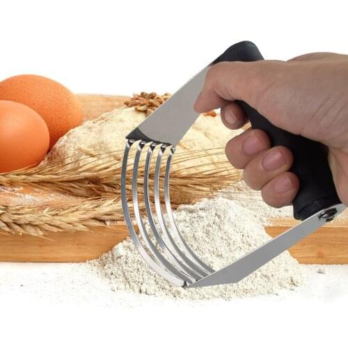 Hot Stainless Steel Pastry Mixer Biscuit Powder Device Oil Flour Mixer Pressing Baking Tool Pie Butter Whisk Dough Cream Cutter