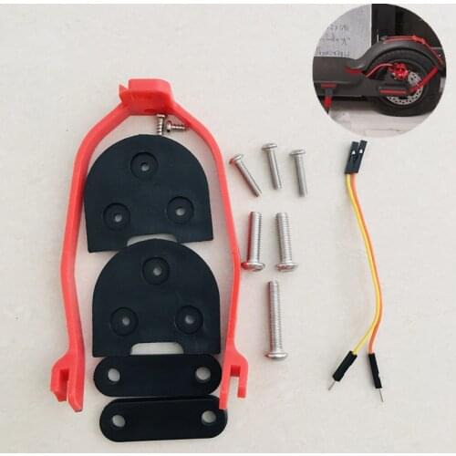10-inch Tyre Kit Fender Lift Rear Fender Foot Spacer bracket Taillight Exten Cable For Xiaomi M365/Pro Electric Scooter Parts