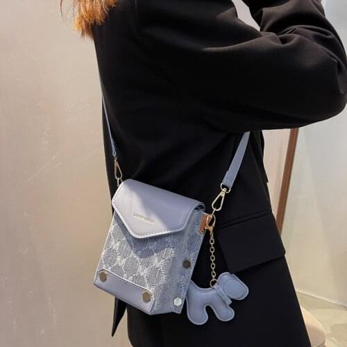 Purses and Handbags Luxury Designer PU Canvas Stitching New Womens Shoulder Bag Brand Female Messenger Bag