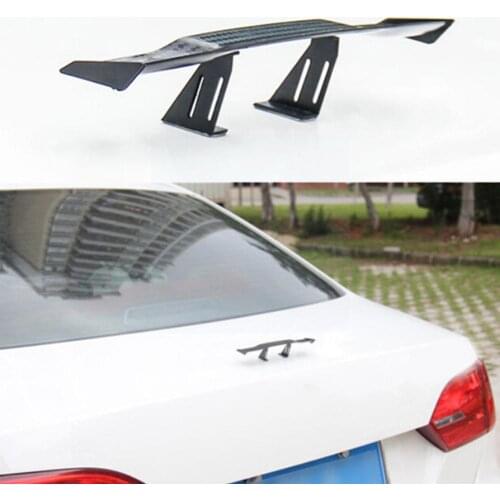 Car Modification and Decoration Products Mini Car Tail Wing Free Decoration Gt Personalized General Punching Small Tail X6K5