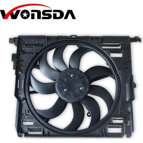 Fit for BMW 5 series F18 Car Electric Fan Radiator Brushless Motor Fan engine cooling condenser new aftermarket parts Assembly