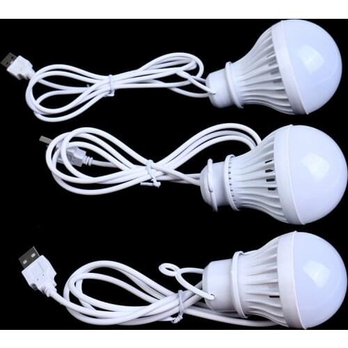 Portable Lantern Camp Lights USB Bulb 3W/5W/7W Power Outdoor Camping Multi Tools