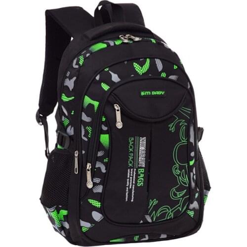 Camo Printing Primary Middle High School Bag Backpack Elementary Boys Girls Camouflage Bookbag Travel Rucksack Teens Mochilas