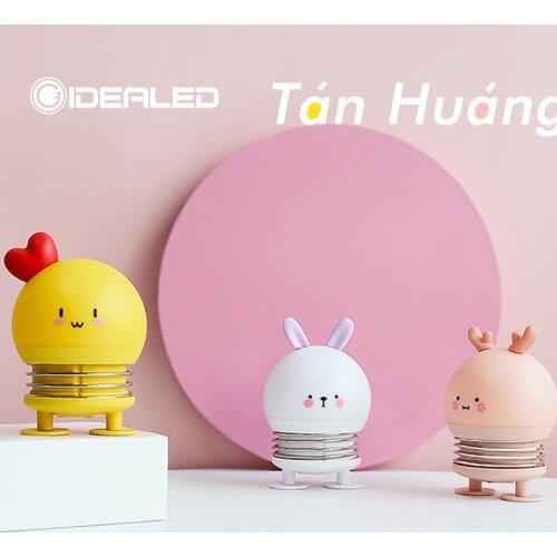 Led Night Light Spring Touch Silicone Dimming Lamp USB charging night lights festive atmosphere lights for baby Holiday gifts