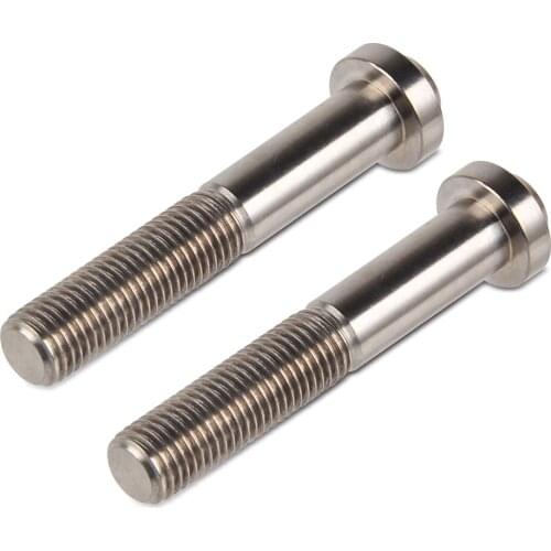 M10X1.25X60 Titanium Alloy GR5 Caliper Bolt Screw Nuts For Aprilia Dorsoduro 750 900 1200 SMV Caponord 1200 Rally