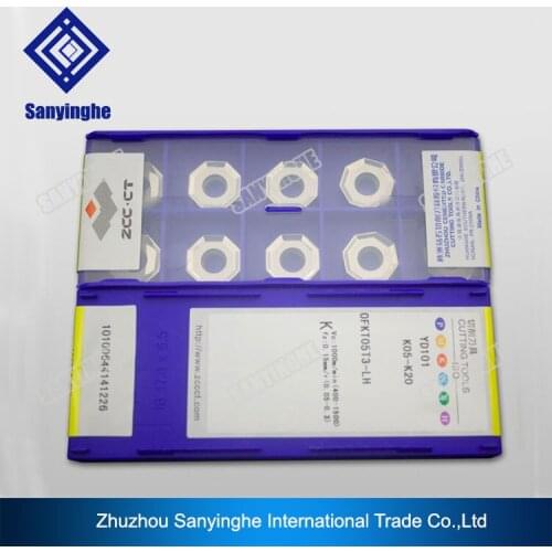 YD101 OFKT05T3-LH Carbide Cutting blade milling tool (10pcs/lot)
