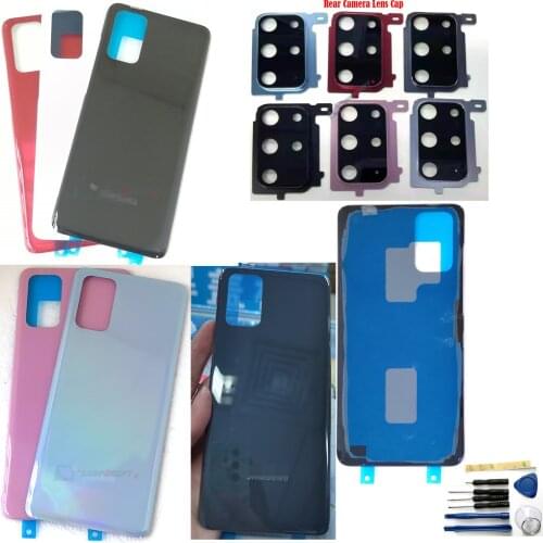 For Samsung Galaxy S20 S20+ Plus S20 Ultra 5G Rear Back Door Housing Battery Cover with Lens