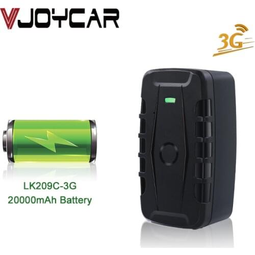 3G Car Vehicle GPS Tracker LK209C-3G 20000mAh Battery Standby Time 240 Days Super Magnet Waterproof Drop Alarm Realtime Tracking