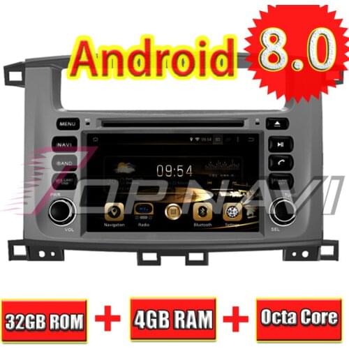 TOPNAVI 7'' Octa Core Android 8.0 Car Radio Stereo GPS for TOYOTA LAND CRUISER 100 1998-2007/LC 100/Lexus LX 470 DVD Navigation