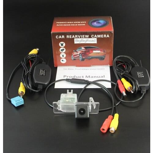 BigBigRoad For Volkswagen Golf Sportsvan Lavida 2018 Sagitar Jetta VS5 2019 RCA Port Backup Camera Original Screen Compatible