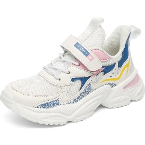 Children Shoes For Girls Sneakers Kids Casual Shoes Boys Sneakers Breathable Mesh Lighed Running Footwear kinderschoenen 2021