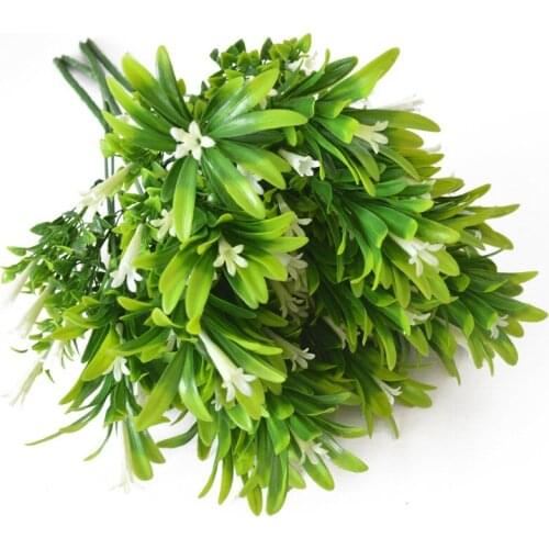 Artificial white plastic flowers home decoration morning glory interior living room is decorated with a bouquet of artificial