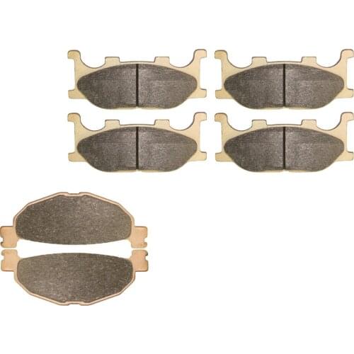 Brake Pad Set fit YAMAHA Street XP500 Tmax Tmax500 XP 500 S T V T-MAX 5VU1 2 2004 2005 2006 2007 Front Rear