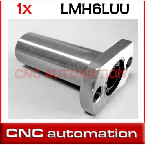 LMH6LUU long type with oval flange linear bearing 6x12x35mm for cnc rai guide