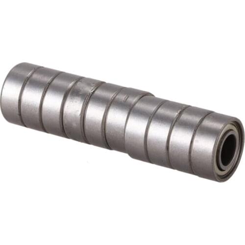 6mm x 13mm x 5mm Miniature Deep Groove Radial Ball Bearings 686Z 10Pcs