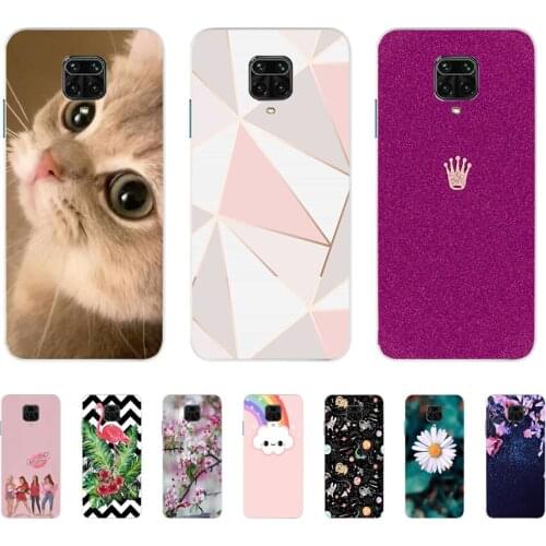 Soft Case For Silicone Back Cover For Cute Phone Cases Cover Bumper for Xiaomi Redmi 9 9A Note 9 9s 9 Pro Case