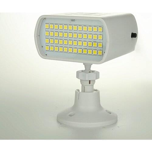 Professional Stage DJ LED Strobe Light 48 RGB White LED Bulb Club Christmas Party Voice-activated Automatic Control 110V 220V