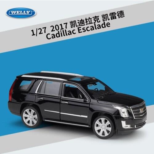WELLY Diecast 1: 24 Escalade Simulation Alloy Car Model Metal Static Collection Souvenir Ornaments Decoration Vehicle Display
