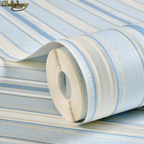 Beibehang 53X300cm Mediterranean blue pink self-adhesive wallpaper simple warm bedroom living room background wall paper sticker