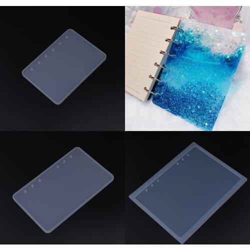 Silicone Mold DIY Crafts Notebook Shaped A5A6A7 Mirror Jewelry Making Book Resin