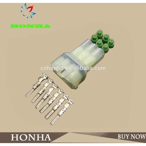 Sumitomo 6 Pin HM 090 Male Motorcycle Connector 6187-6801 Electrical Connector Socket Housing Plug For Toyota 6187-6801