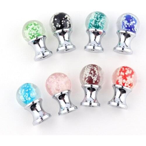 12mm Luminous Crystal Glass Handle Drawer Cabinet Knobs Cupboard Wardrobe Door Handle Hardware Furniture Knobs Pull Handles