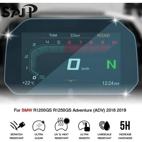 For BMW R1200GS Adventure 2018 LC Motorcycle Accessories Speedometer Cluster Scratch Protection Film Screen Protector
