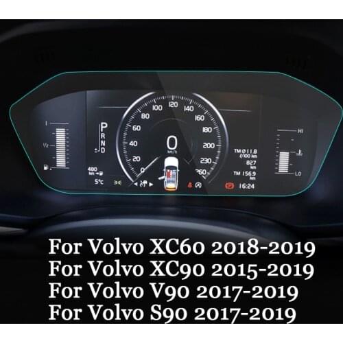 Car Styling PET Car Dashboard Paint Protective Film Light Transmitting Auto Accessories For Volvo XC60 XC90 S90 V90 2015-2019