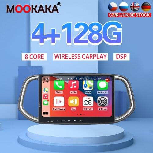 10.1" Android 10 PX6 4G 128GB Car Player For KIA KX3 2014 2015 2016 2017 Car GPS Navi CarPlay Head Unit DSP Stereo