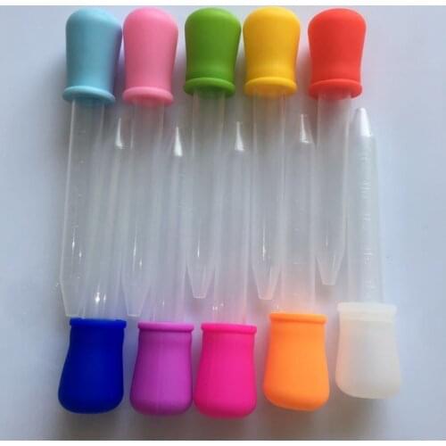 10 Pcs 5ml Plastic Squeeze Transfer Pipettes Dropper for Silicone Mold UV Epoxy Resin DIY Craft Jewelry Making Tools