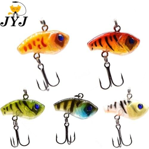 10pcs/Lot hard plastic lipless rattle VIBES lures baits for fishing lure VIBES baits