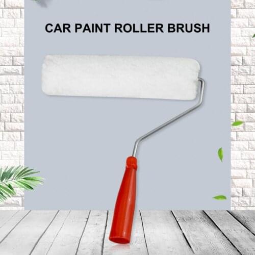 10cm/15cm/20cm/25cm Foam Roller Paint Runner Universal Good Adsorption Metal Plush Paint Runner Brush for Car