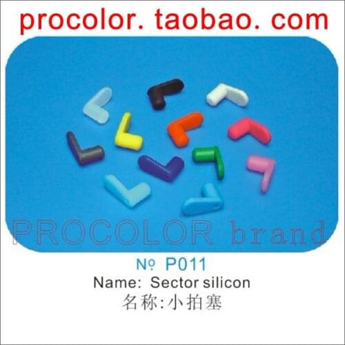 4mm CISS Refill ink cartridge part/Small colored silicone stoppe/elbow ring/tube rubber for Epson/hp/brother/Canon/Lexmark