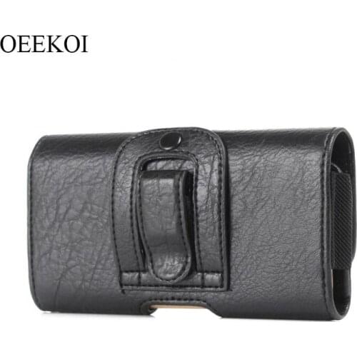OEEKOI Stone Pattern Belt Clip Pouch Holster Case for ZTE Blade Spark/A602/V8 Pro/A610 Plus/X9/S6 Plus/S6 Lux/A2 Plus 5.5 inch