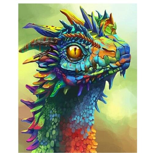 CraftArtGo 5D DIY Diamond Embroidery chameleon Full Square Round Rhinestone Mosaic Painting Cross Stitch Flowers Diamond Kit