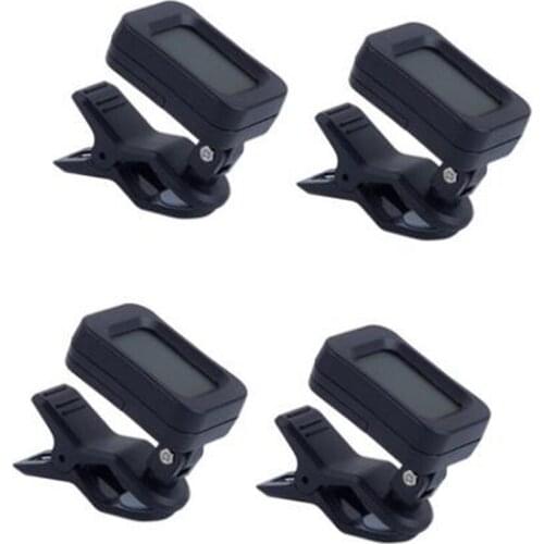 Guitar Tuner Digital Electronic Tuner 360 degree Adjustable Guitar Tuner for Guitar, Bass, Ciolin, Ukulele
