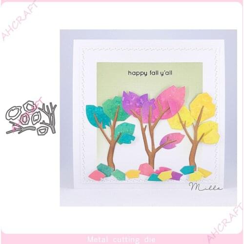 Cartoon tree Metal Cutting Dies for DIY Scrapbooking Photo Album Decorative Embossing PaperCard Crafts Die2020