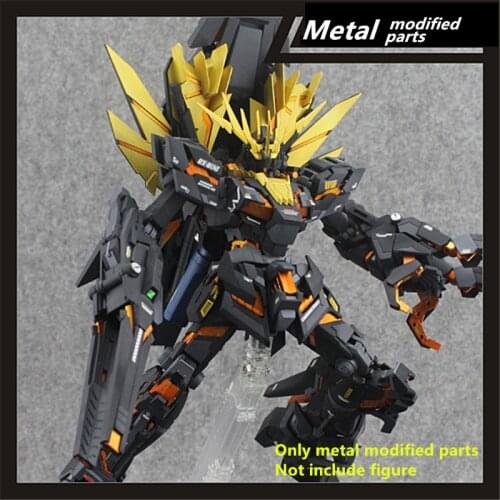 Metal Modified parts set for MG 1/100 RX-0 Banshee D039