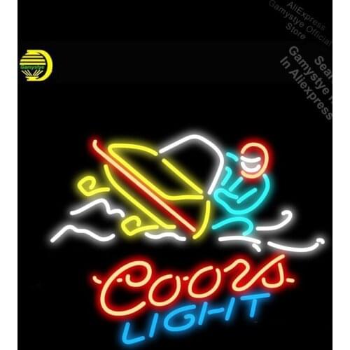 Neon Signs for Coors Light Snowmobile Iconic Sign Neon Light Sign arcade Beer Coors Light Neon Sign Lamparas De Neon Arcade Sign