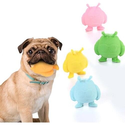 Pets Dog Toys Squeeze Squeaky Sound Toy Latex Funny Robot Toys For Dogs Puppy Molar Chew Toy Pet Supplies new