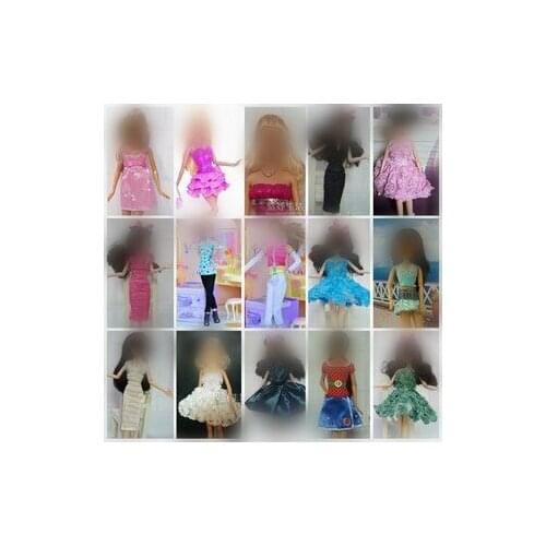 30cm Doll Dress Fashion Clothes handmade outfit For Barbie Doll for licca Accessories Baby Toys Best Girl' Gift
