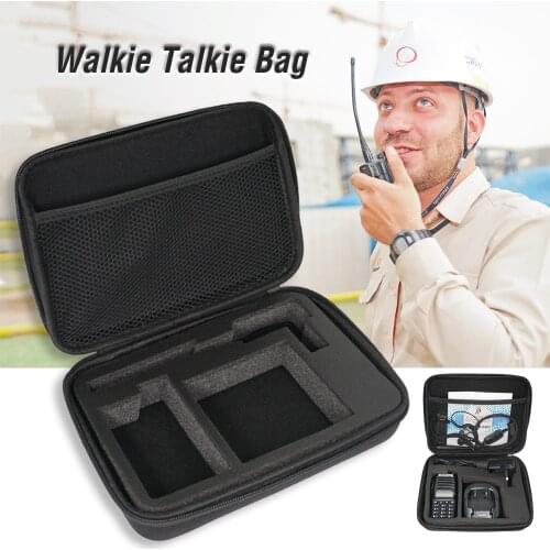 Portable Walkie Talkie Case Baofeng Radio Hand Bag UV82 Nylon Protective Storage Launch Hunting bag For UV-82 BF-888S UV 5RPro