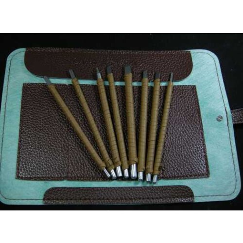 Professional 8 pcs tungsten steel Stone Carving Tools, Stone carving Chisel tools set