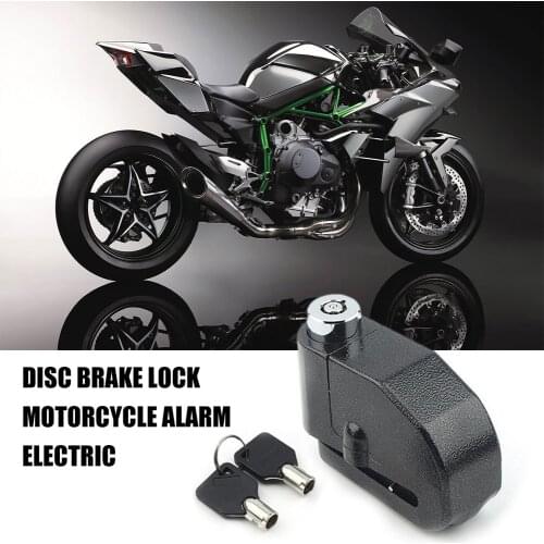 Motorcycle Alarm Electric Car Lock Bicycle Lock Mountain Bike Lock Waterproof Aluminum Alloy Anti Theft Lock Alarm System