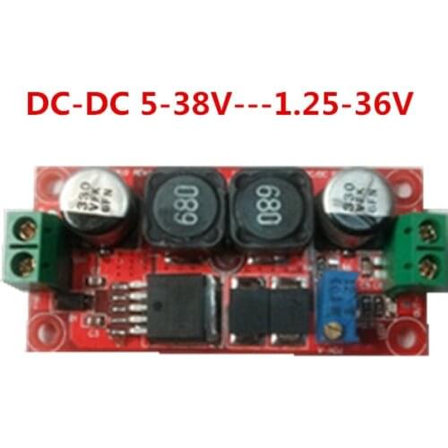 Enhanced 5A high-current DC-DC step-down voltage step-down power supply module 5-38V to 1.25-36V