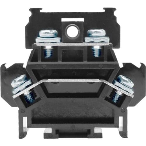 10pcs Terminal block TBD-20A double-layer combination terminal constant foot thick iron pieces terminal block fixed rail type