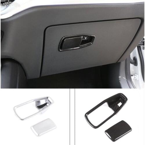 ABS chrome/carbon fiber style For BMW 3 Series G20 G28 2019-2020-21 accessories Car Console Storage Box Switch Cover Decorations