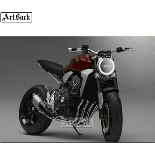Diamond mosaic motorcycle full square 5d diy diamond painting cross stitch 3d diamond embroidery home decoration 40x60cm