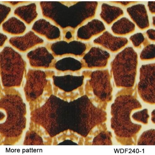 AS012 Decorative Material 50 square Width 1m snake skin water transfer printing film hydrographics film