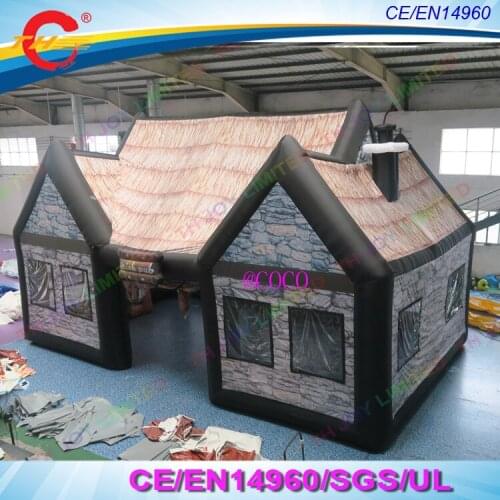 Free air ship to door!10x5x5m/33x17x17ft portable Inflatable irish bar, Inflatable event pub wedding party tent for sale